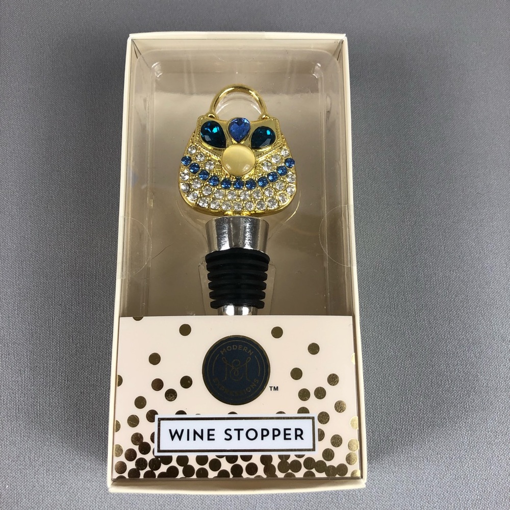Modern Expressions Wine Stopper Purse Design